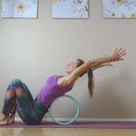 Rückbeuge mit Yoga Wheel